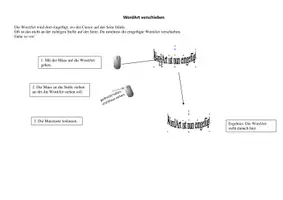 Vorschau - Arbeitsblätter - Word visuell - WordArt einfügen - Seite 1