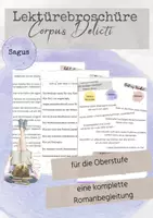 Vorschau - Arbeitsblätter - Corpus delicti Lektürebroschüre - Deckblatt