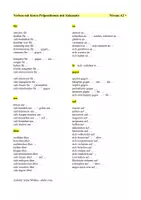 Vista previa - Hojas de trabajo - Verben mit festen Präpositionen mit Akkusativ - Liste A2 + - página 3