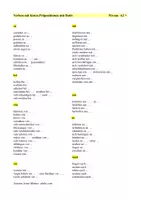 Vista previa - Hojas de trabajo - Verben mit festen Präpositionen mit Dativ - Liste A2 + - página 3