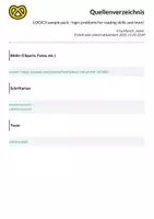 Vorschau - Arbeitsblätter - LOGiCS sample pack - logic problems for reading skills and more! - Seite 1