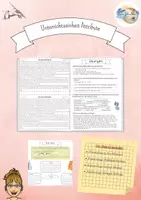 Vorschau - Stundenentwürfe - Unterrichtsmaterial Attribute Klasse 7 RS Bayern - Deckblatt