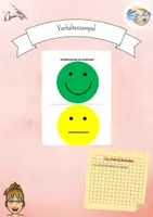 Vorschau - Fördermaterial/Inklusion - Verhaltensampel für das Klassenzimmer - Deckblatt