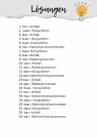 Vorschau - Arbeitsblätter - das oder dass: Wortarten bestimmen. - Seite 2