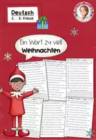 Vorschau - Arbeitsblätter - Weihnachten: Sprachgefühl & Grammatik üben mit „Ein Wort zu viel“ (2.–3. Klasse, Deutsch) - Deckblatt