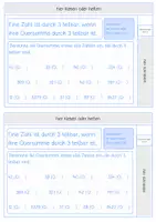 Vorschau - Arbeitsblätter - Teilbarkeitsregeln - Seite 3