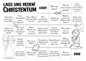 Vorschau - Stationenlernen - Christentum Religion Spiel "Lass uns reden!" - Seite 2