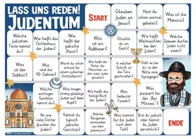 Vista previa - Juegos / Gamificación - Judentum Deutsch Religion Spiel / juego Alemán - página 1