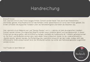Vorschau - Arbeitsblätter - Spooky Leporello - Seite 2
