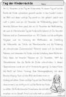 Vorschau - Arbeitsblätter - Kostenlos - Infotext zum Tag der Kinderrechte (1.-4. Klasse) - Seite 3