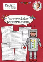 Vorschau - Arbeitsblätter - Lesen Verstehen Fasching Karneval Klasse 2 bis 3 - Deckblatt