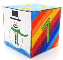 Vorschau - Arbeitsblätter - Basteln im Winter: DIY-Adventskalender aus 24 Boxen - Seite 3