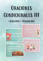 Vorschau - Spiele - Tarjetas de Comunicación - Bedingungssätze - Redeanlässe (Typ 3) - Deckblatt