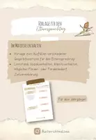 Vorschau - Lehrpläne/Lehrermaterial - Vorlage zum Ausfüllen für Elternsprechtage - Gesprächsnotizen - Protokoll - Deckblatt
