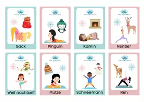 Vorschau - Spiele - 40 Yoga Karten für den Winter ... lassen dich nicht kalt! - Seite 2