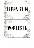 Vorschau - Präsentationen/Tafelbilder - Tafelkarten - Tipps zum Vorlesen, Vorlesewettbewerb, Jg. 5-10 - Seite 3