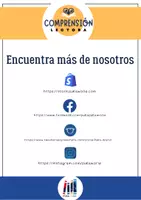Vista previa - Hojas de trabajo - Ejercicio de Comprensión Lectora #1 - página 2