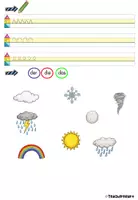 Vorschau - Arbeitsblätter - Arbeitsblätter Wetter - Seite 1