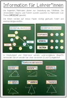Vorschau - Präsentationen/Tafelbilder - DREIECKE - Beschriftung und Dreiecksarten (Tafelmaterial) - Seite 1