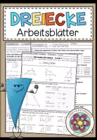 Vorschau - Arbeitsblätter - DREIECKE - Arbeitsblätter - Deckblatt