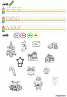 Vorschau - Arbeitsblätter - Arbeitsblätter Weihnachten Vorschule - Seite 1