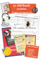 Vorschau - Unterrichtsreihen - Ein eigenes Hörbuch erstellen im Deutschunterricht - Deckblatt