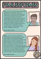 Vorschau - Arbeitsblätter - Familienformen - fertige Doppelstunde - Seite 2