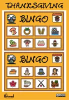 Vista previa - Juegos / Gamificación - THANKSGIVING - BINGO (Colour images) - página 3