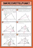 Vorschau - Poster - Inkreismittelpunkt im Dreieck | Poster & Merkblatt Mathematik - Seite 3