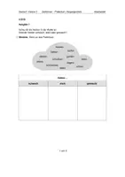 Vorschau - Arbeitsblätter - Aufgabenblatt Deutsch: Zeitformen - Präteritum (5. Klasse) - Seite 1