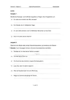 Vorschau - Arbeitsblätter - Aufgabenblatt Deutsch: Satzschlusszeichen (5. Klasse) - Seite 1