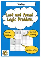 Vorschau - Arbeitsblätter - Logic Problem - Lost and Found - Deckblatt