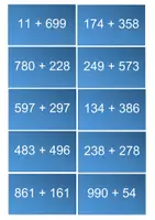 Vorschau - Aufgabenkarten - Karten Rechnen im ZR 1000 HZE + HZE - Seite 2
