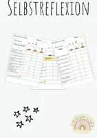 Vorschau - Arbeitsblätter - Selbsteinschätzungsbogen für das 1. oder 2. Schuljahr - Deckblatt