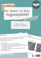 Vorschau - Unterrichtsreihen - Was denkst du über ... Organspende? - Deckblatt