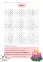 Vorschau - Spiele - Suchsel Advent - schwer - Deckblatt