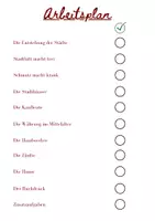 Vorschau - Arbeitsblätter - Wochenplan: Die Stadt im Mittelalter - Seite 1