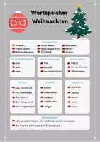 Vorschau - Arbeitsblätter - Würfelgeschichte Weihnachten + Vorlage - Seite 2