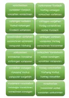 Vorschau - Spiele - Eins-ist-gleich-Spiel Vorsilbe "vor" - Seite 1
