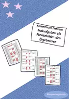Vorschau - Spiele - Materialpaket 30 Klammerkarten Einmaleins - Deckblatt