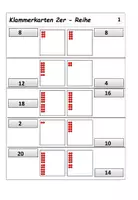Vorschau - Spiele - Materialpaket 30 Klammerkarten Einmaleins - Seite 2