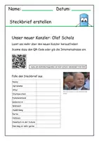 Vorschau - Arbeitsblätter - Lesetext über Olaf Scholz - Chef der neuen Regierung - Seite 2