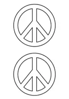Vorschau - Mal- und Bastelvorlagen - Ausmalbilder für Frieden-Lapbook Peace #standwithukraine - Seite 2