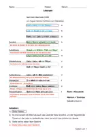 Vorschau - Arbeitsblätter - Liebeslyrik - Übung Gedichtsanalyse (inkl. Lösungen) - Seite 3