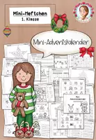 Vorschau - Arbeitsblätter - Weihnachten Mini-Adventskalender Klasse 1 | Deutsch Mathe - Deckblatt