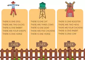 Vista previa - Unidades / Secuencias / Situaciones de Aprendizaje - Farm animals there is there are - página 3