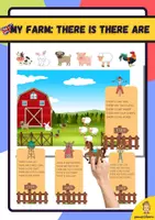 Vista previa - Unidades / Secuencias / Situaciones de Aprendizaje - Farm animals there is there are - Portada