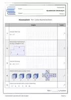 Vorschau - Klassenarbeiten - Klassenarbeit - Quadratische Gleichungen (A) - Klasse 9 - Seite 2