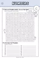 Vorschau - Arbeitsblätter - Materialpaket Numbers - Seite 3