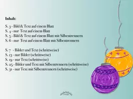 Vorschau - Mal- und Bastelvorlagen - Malgeschichte / rhythmisches Zeichnen zu Weihnachten „WEIHNACHTSKUGEL“ (diverse Versionen u.a. mit & ohne Silbentrennern, im Querformat für Beamer / Tablet etc.) - Seite 2